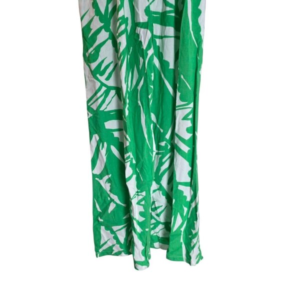 Girl's - Lilly Pulitzer For Target Green Palm Print Jumpsuit, Size Large (10/12) - Picture 4 of 9